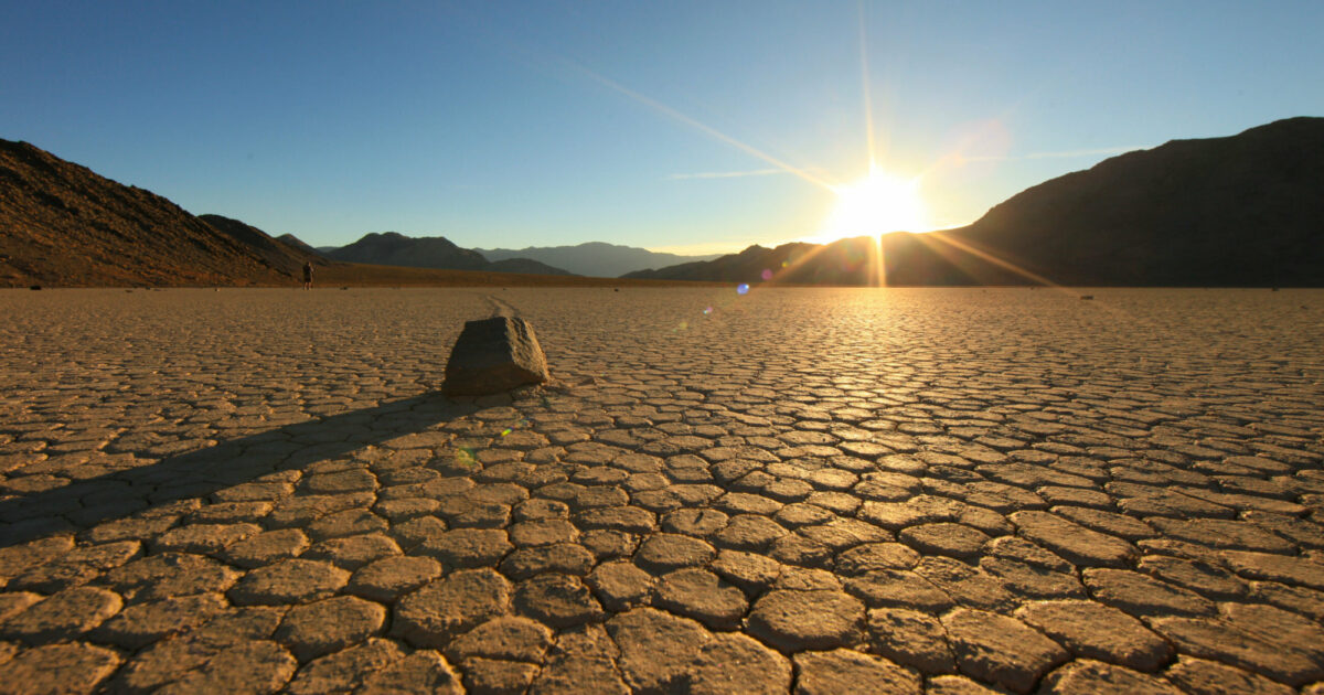 The Sailing Stones of Death Valley
